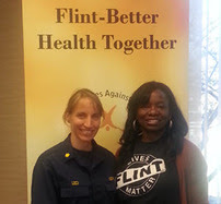 Nurses serving in Flint
