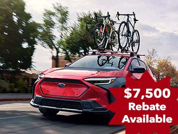 $7,500 Rebate Available