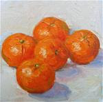 More Manderines,still life,oil on canvas,8x8,price$275 - Posted on Sunday, March 15, 2015 by Joy Olney