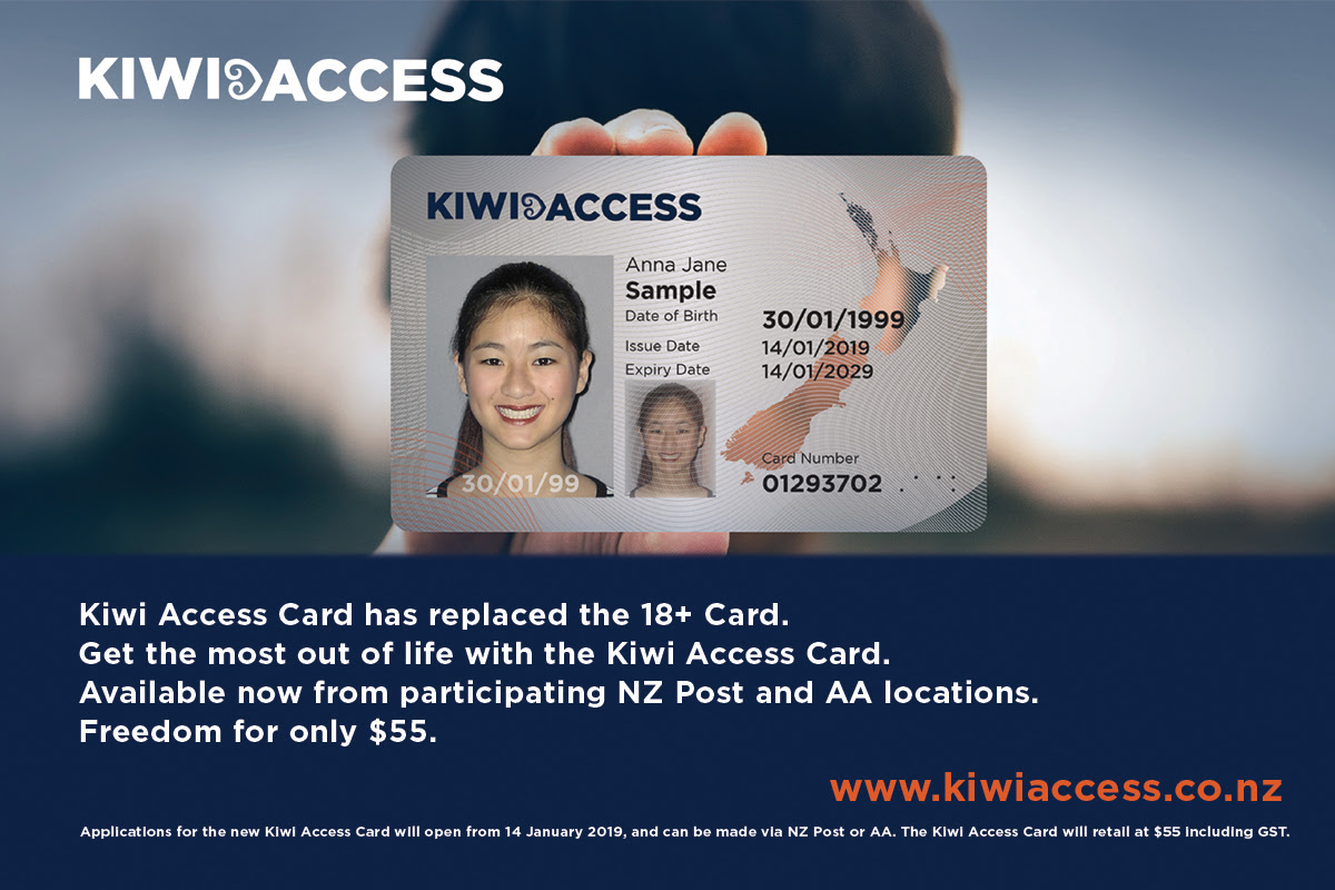 Applying For A Kiwi Access Card Formally 18 Card Wellington Girls College 0219