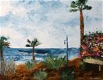 Mark Webster - Canary Islands Palette Knife Acrylic Landscape Painting - Posted on Thursday, March 26, 2015 by Mark Webster