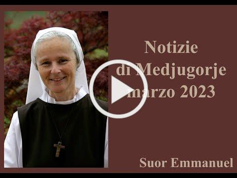 Notizie di suor Emmanuel marzo 2023