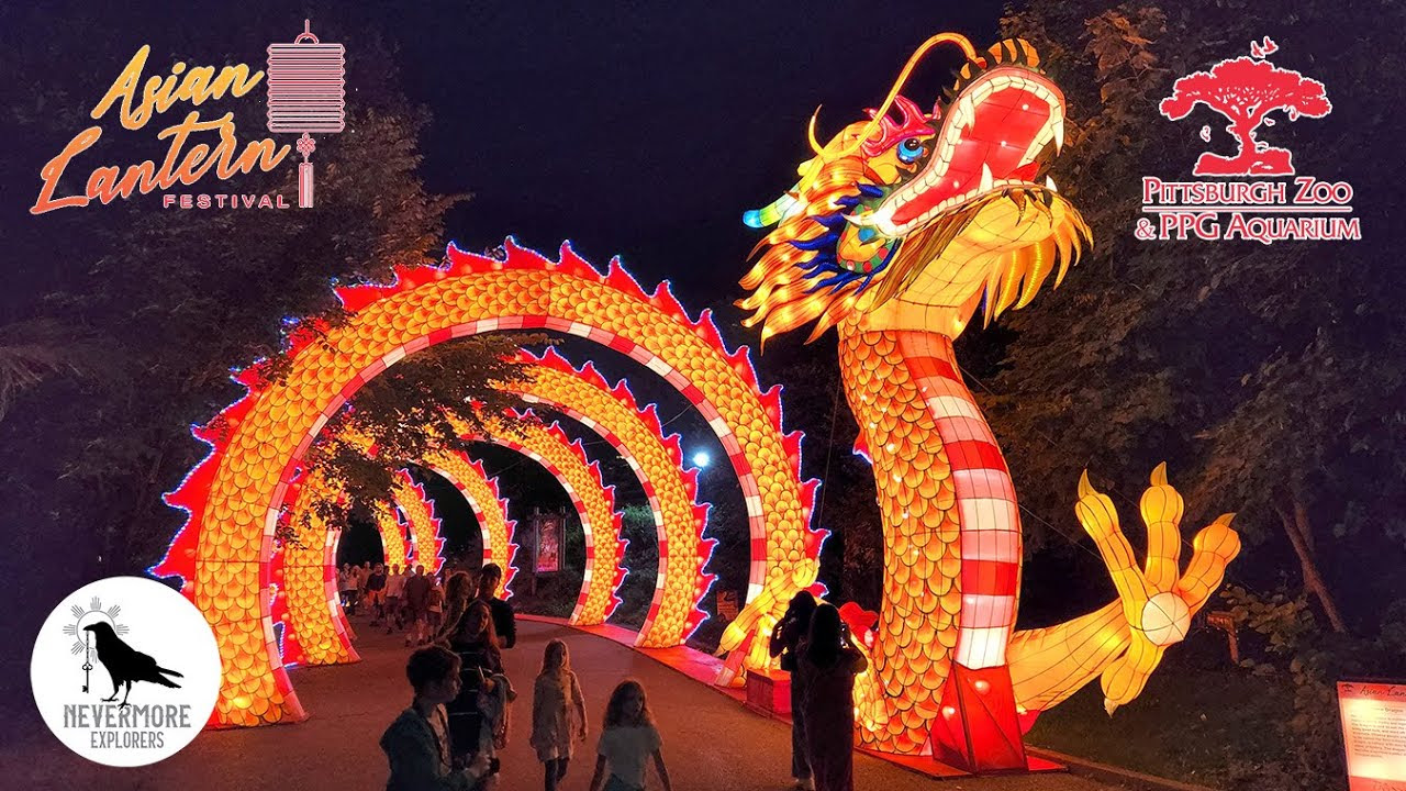 The brand new 2023 asian lantern festival: ASIAN LANTERN FESTIVAL at the PITTSBURGH ZOO! 2022 YouTube
