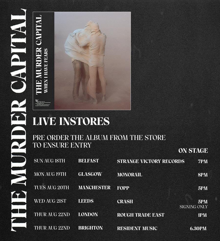 The Murder Capital trail new album with live session video