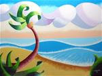 Mark Webster - Abstract Geometric Landscape Ocean Oil Painting - Posted on Tuesday, December 16, 2014 by Mark Webster