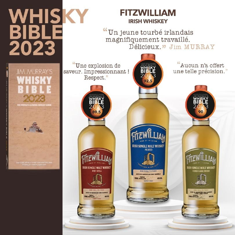 FITZWILLIAM PEATED IRISH SINGLE MALT WHISKEY valdor74.com