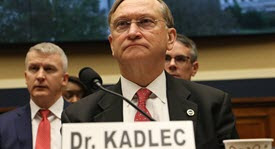 Dr. Kadlec testifies before House Committee on Energy and Commerce