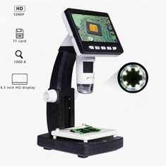 MUSTOOL G710 1000X 4.3 inches HD 1080P Desktop Digital Microscope