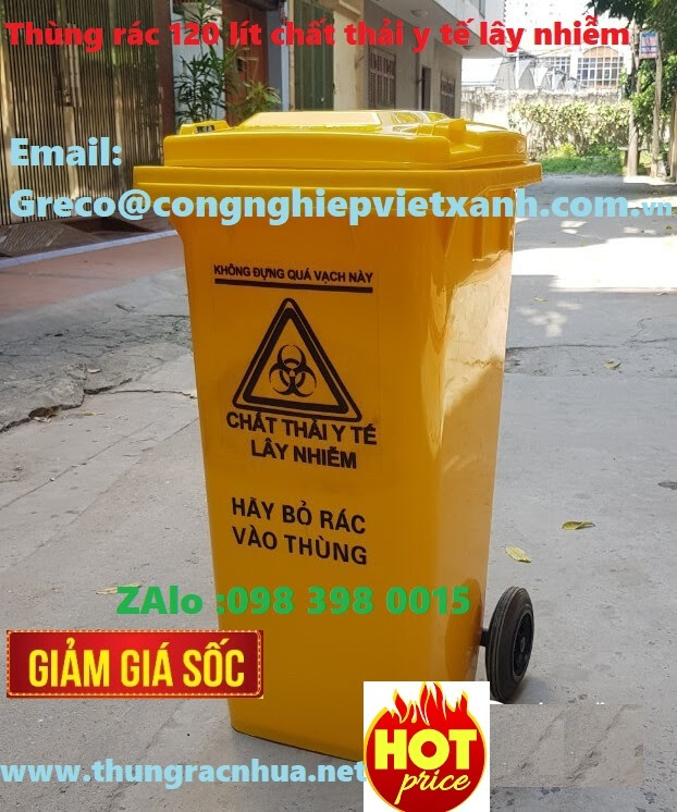  Thùng đựng rác thải lây nhiễm 120 lít màu vàng bệnh viện Thung%20rac%20120%20%20y%20te1