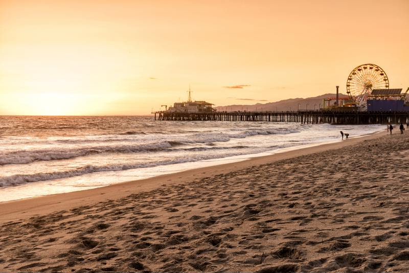 Santa Monica is a uniquely west coast attraction. 